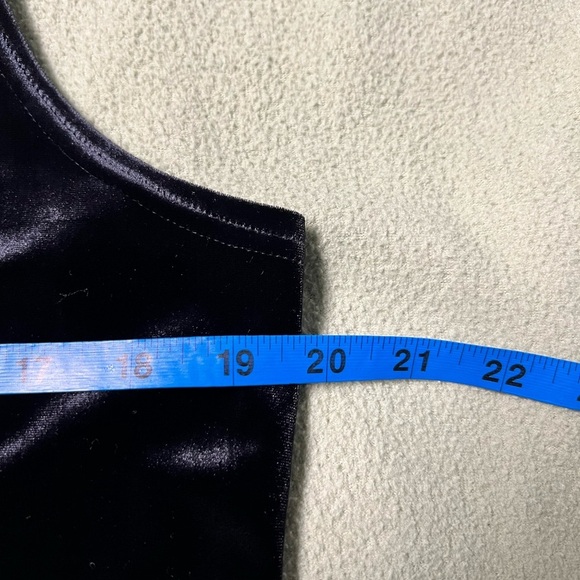 Ronni Nicole Classic Velvet Black Maxi Dress - Picture 4 of 6